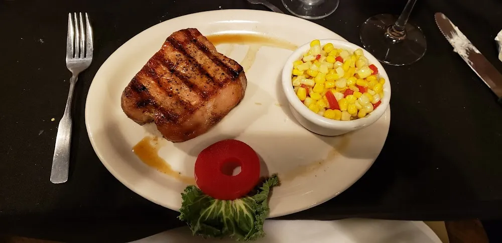 Pork Chop and Corn